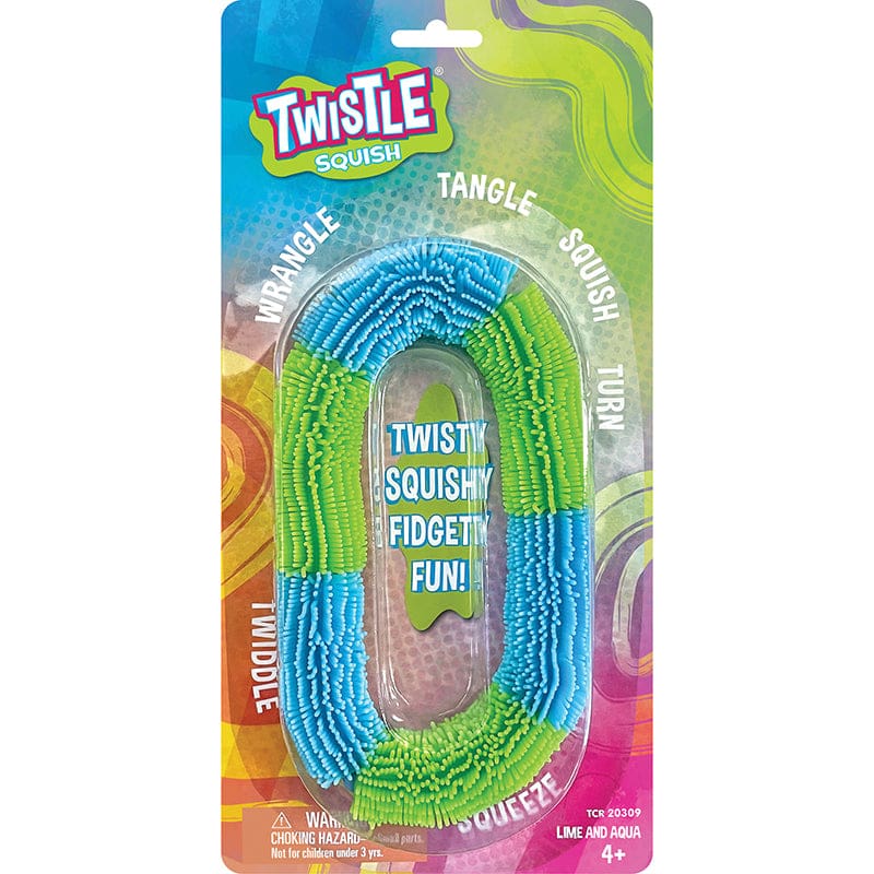 Twistle Squish Aqua And Lime (Pack of 3) - Novelty - Teacher Created Resources