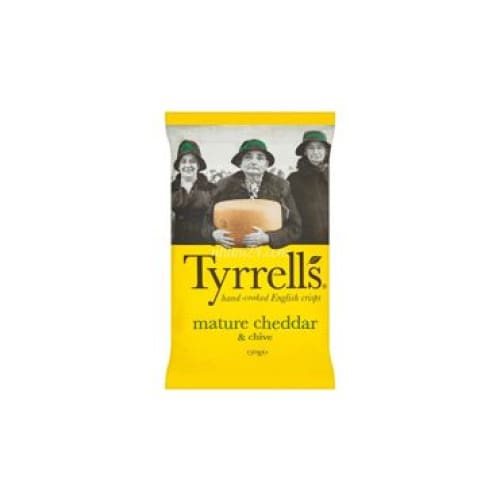 TYRRELL’S Cheddar Cheese & Garlic Flavor Chips 5.29 oz. (150 g.) - TYRRELL’S