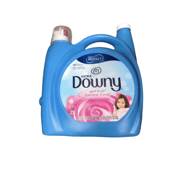 Ultra Downy April Fresh Liquid Laundry Fabric Softener - 148 oz. - 204 loads - ShelHealth.Com