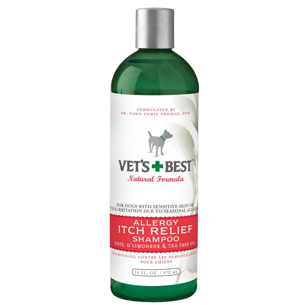 Vet’s Best Allergy & Itch Relief Shampoo 16 oz - Pet Supplies - Vets Best