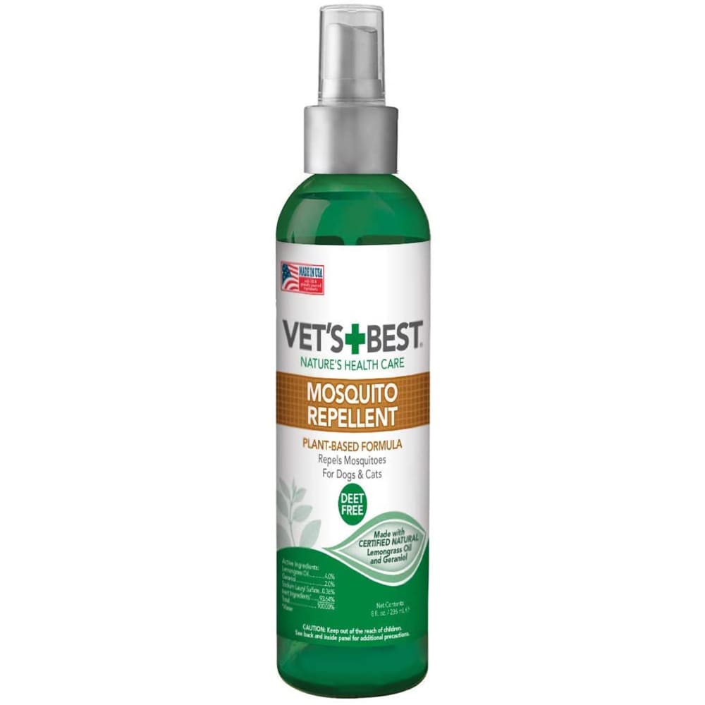 Vets Best Mosquito Repellent for Dogs 8 fl. oz - Pet Supplies - Vets Best