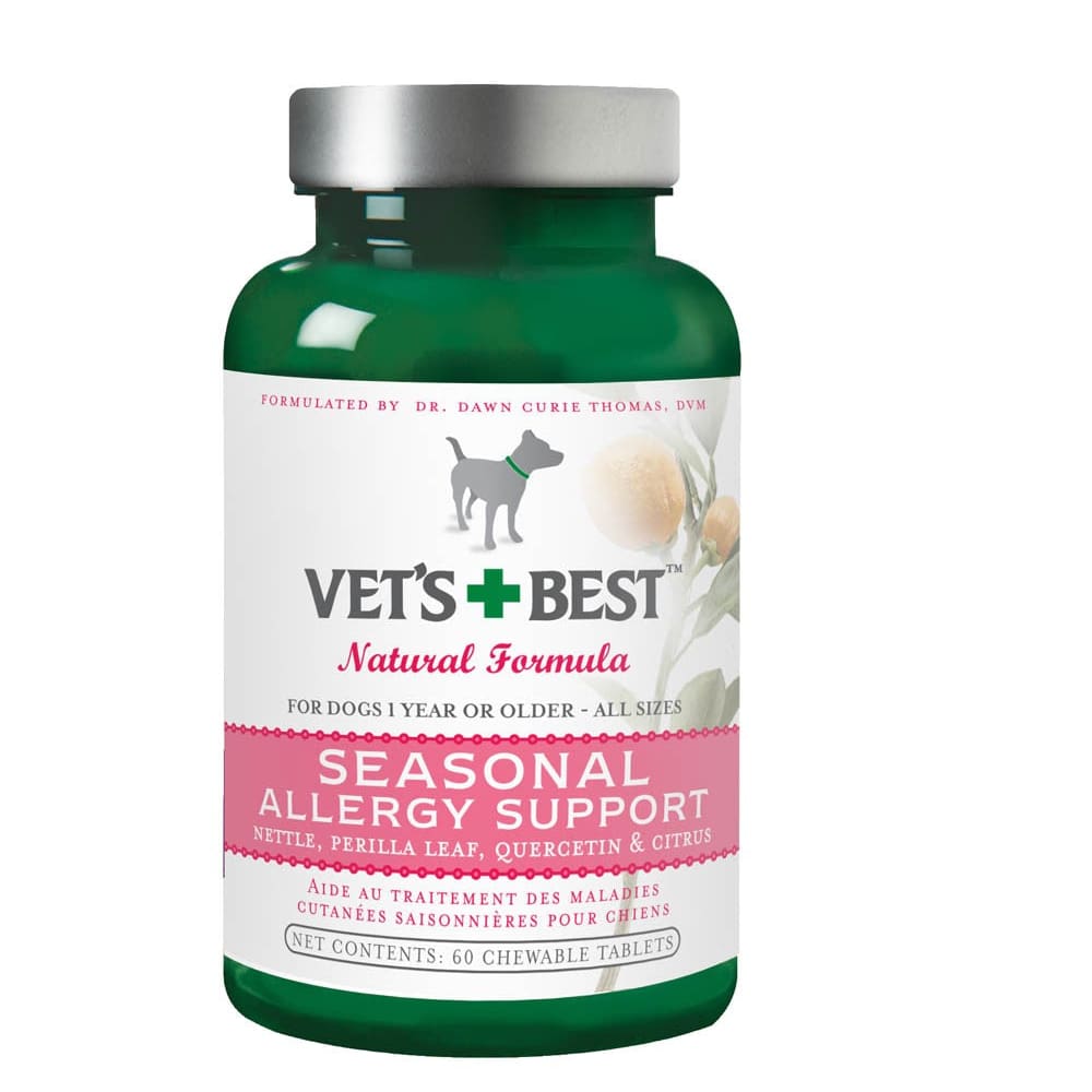 Vet’s Best Best Seasonal Allergy Support 60 Count - Pet Supplies - Vets Best