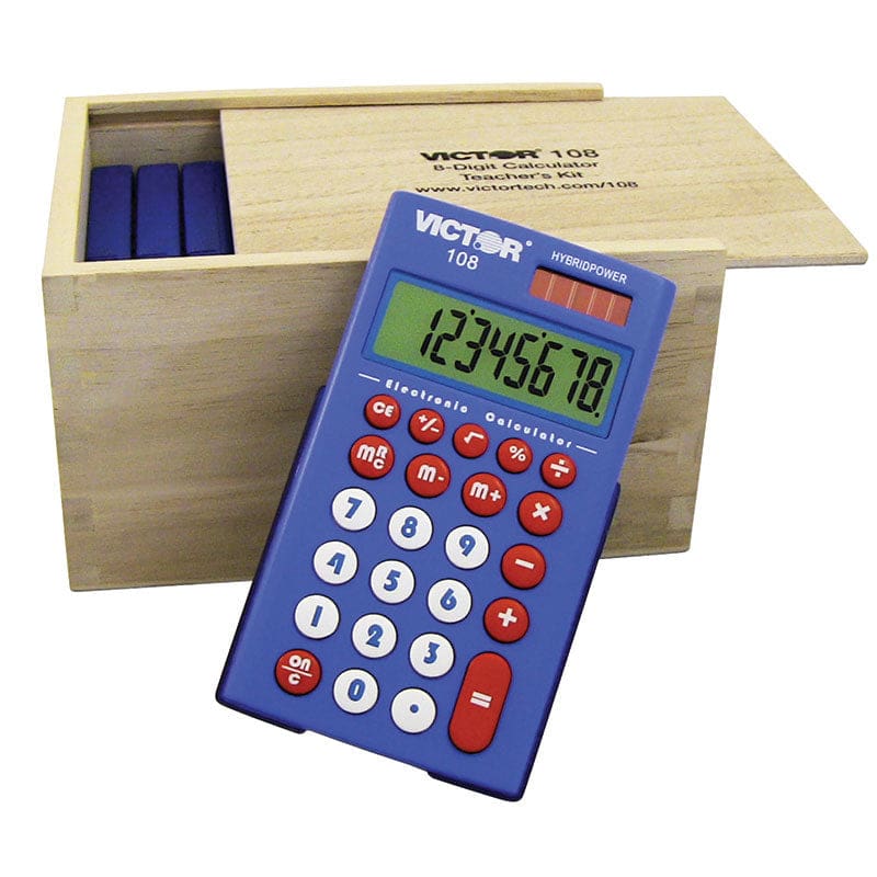 Victor 108 Teachers Kit Of 10 - Calculators - Victor Technology