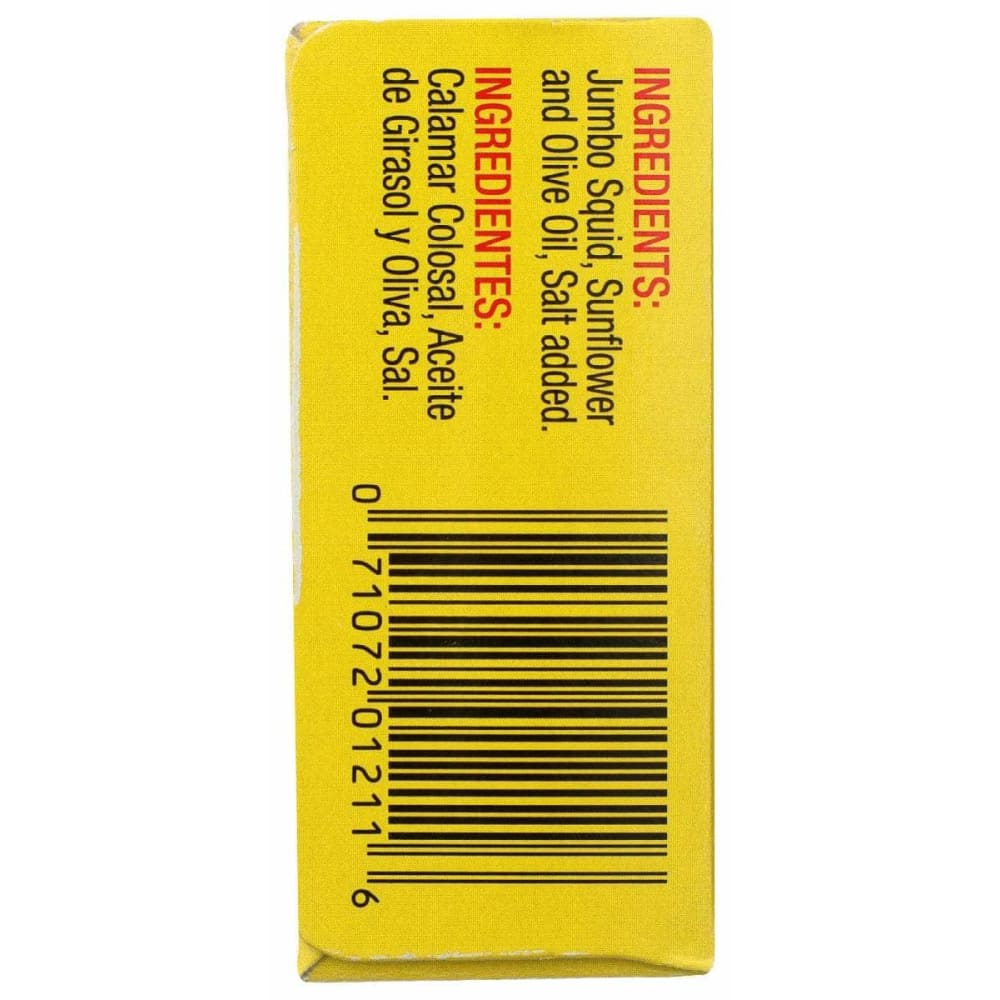 VIGO Grocery > Pantry > Meat Poultry & Seafood VIGO Jumbo Squid In Oil, 4 oz