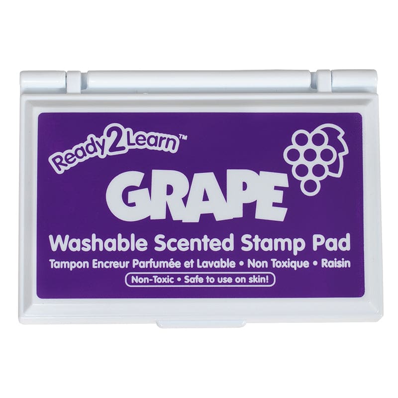 Wash Scent Stamp Pad Purple Grape (Pack of 8) - Stamps & Stamp Pads - Learning Advantage