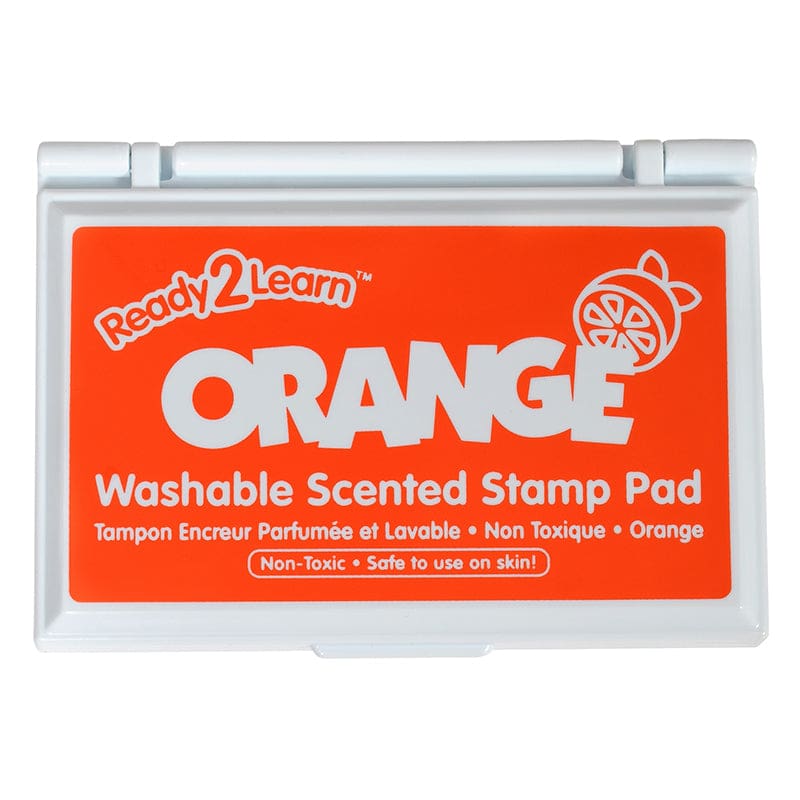 Wash Scented Stamp Pad Orange/Org (Pack of 8) - Stamps & Stamp Pads - Learning Advantage
