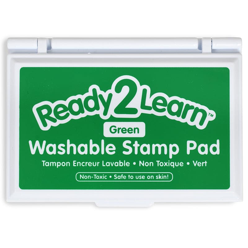 Washable Stamp Pad Green (Pack of 8) - Stamps & Stamp Pads - Learning Advantage