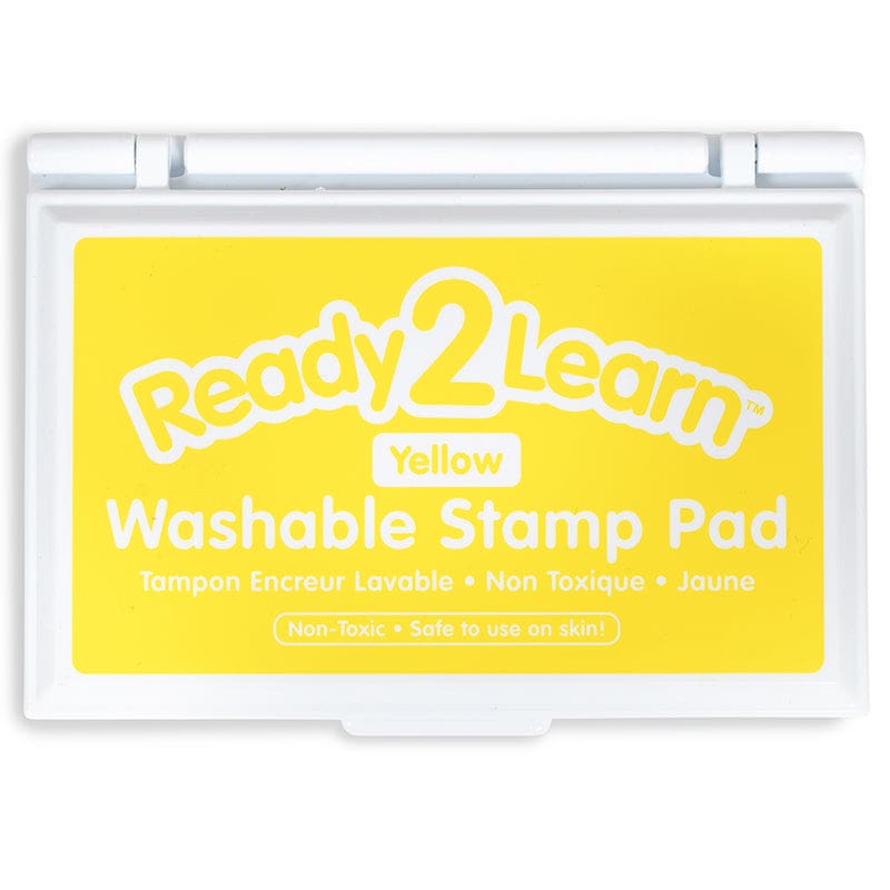 Washable Stamp Pad Yellow (Pack of 8) - Stamps & Stamp Pads - Learning Advantage
