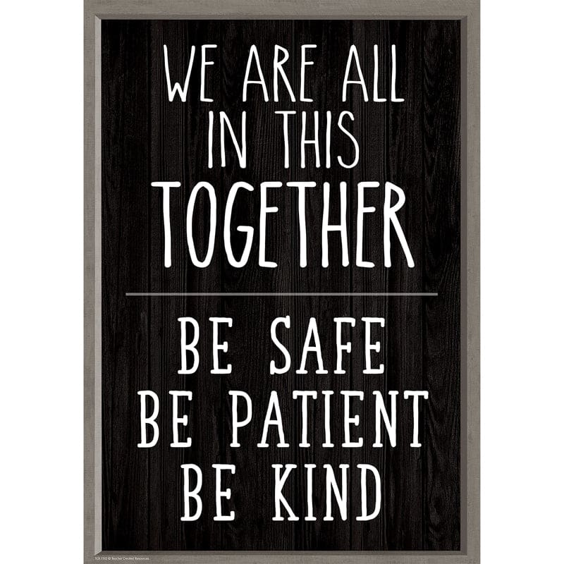 We Are All In This Together Poster (Pack of 12) - Science - Teacher Created Resources