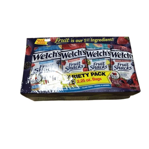 Welch's Variety Pack Fruit Snacks, 2.25 Ounce (36 Count) - ShelHealth.Com