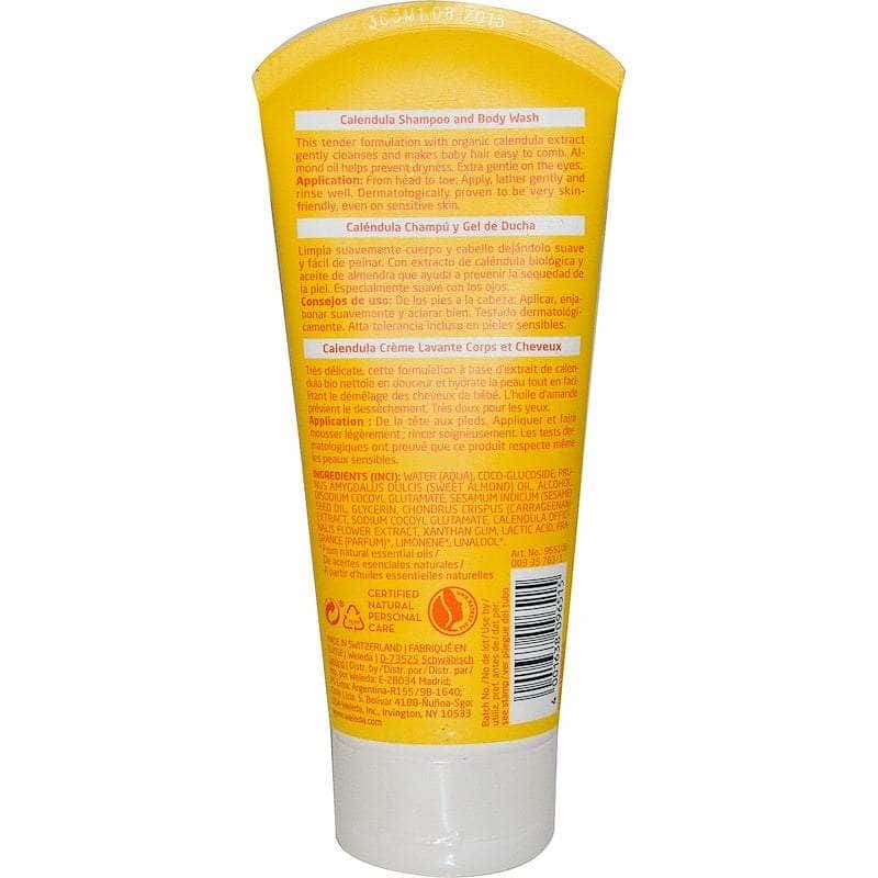 Weleda Weleda Body Wash and Shampoo Calendula, 6.8 fl. oz.