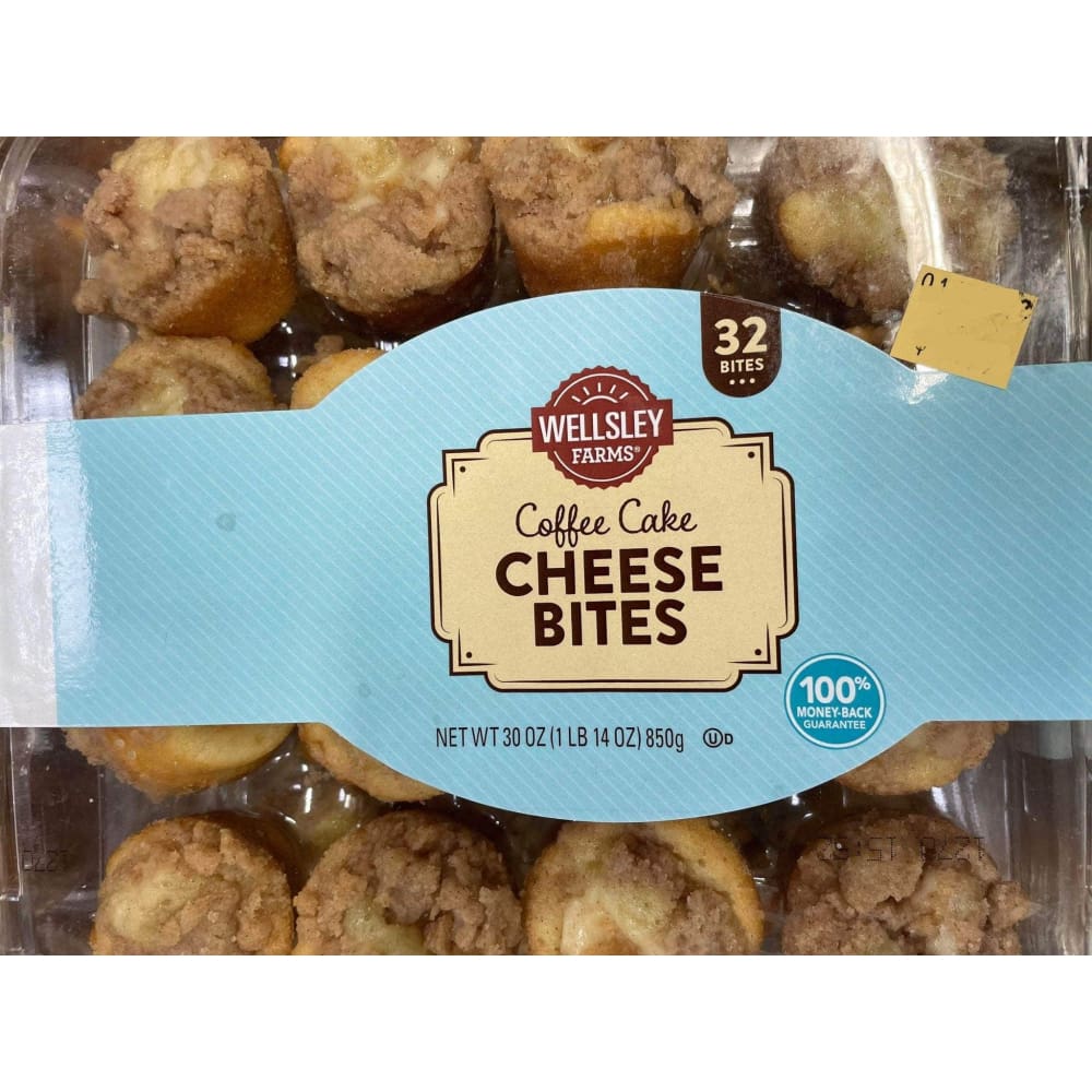 Wellsley Farms Wellsley Farms Coffee Cake Cheese Bites, 30 oz.