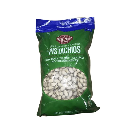 Wellsley Farms Wellsley Farms Dry Roasted and Salted Pistachios, 48 oz.