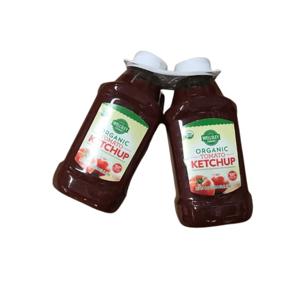 Wellsley Farms Organic Ketchup, 40 oz. / Pack of 2 - ShelHealth.Com