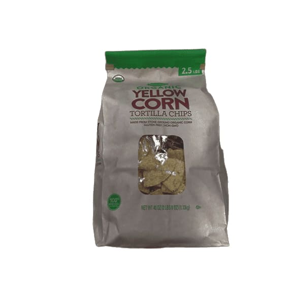 Wellsley Farms Organic Yellow Corn Tortilla Chips, 40 oz. - ShelHealth.Com