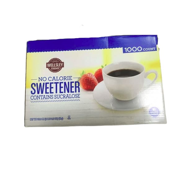 Wellsley Farms Yellow Sweetener, 1,000 ct. - ShelHealth.Com