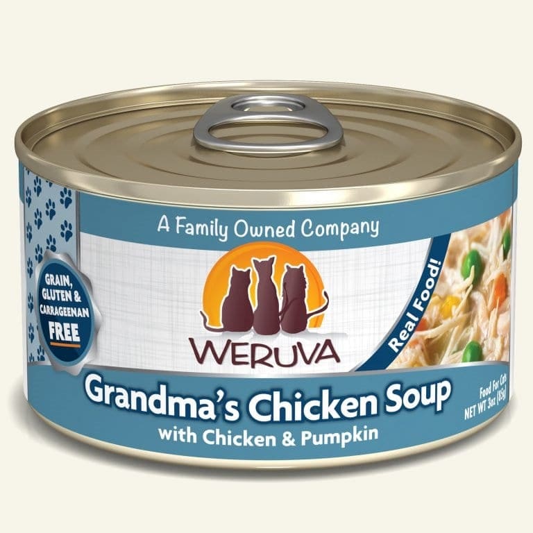 Weruva Cat Grandma?s Chicken Soup with Chicken & Pumpkin 3oz. Case Of 24 - Pet Supplies - Weruva