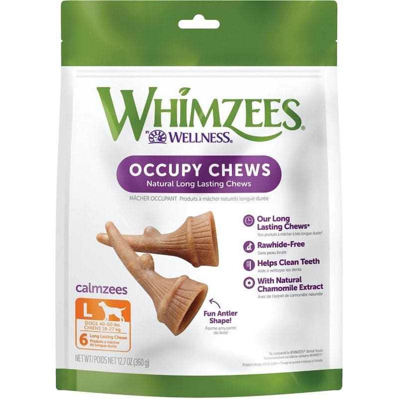 Whimzees Dog Occupy Value Bag Large 12.7oz - Pet Supplies - Whimzees