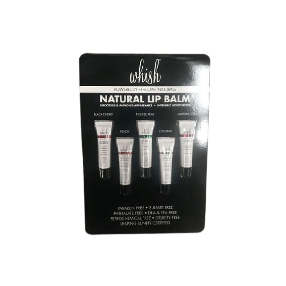 Whish Whish Lip Balm, 5 Pieces Set