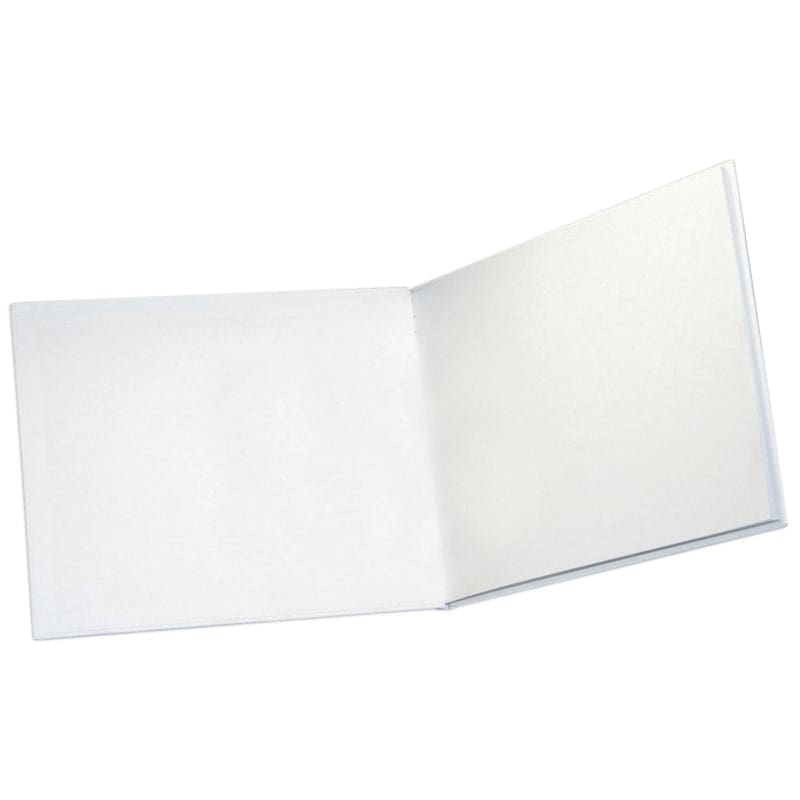 White Hardcover Blank Book 8.5 X 11 (Pack of 8) - Note Books & Pads - Ashley Productions