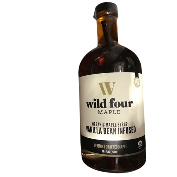 wild4 organic Maple Syrup Vanilla Bean Infused, 25.4 fl. oz. - ShelHealth.Com