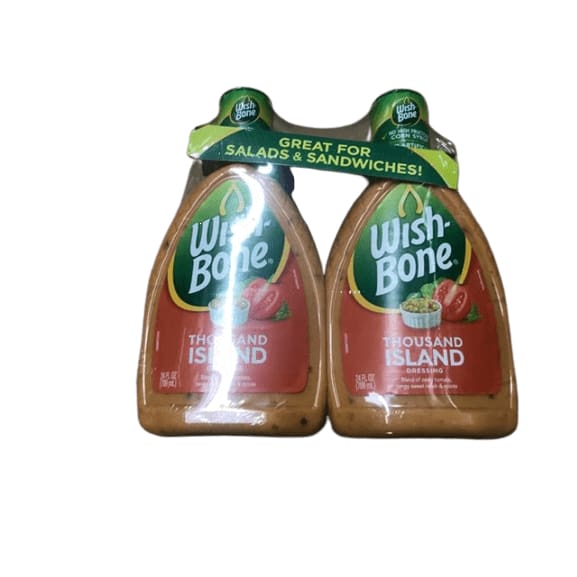 Wish-Bone Salad Dressing, Light Thousand Island, 48 Ounce - ShelHealth.Com