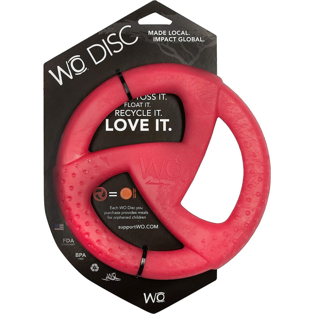 Wo Dog Disc Cranberry - Pet Supplies - Wo