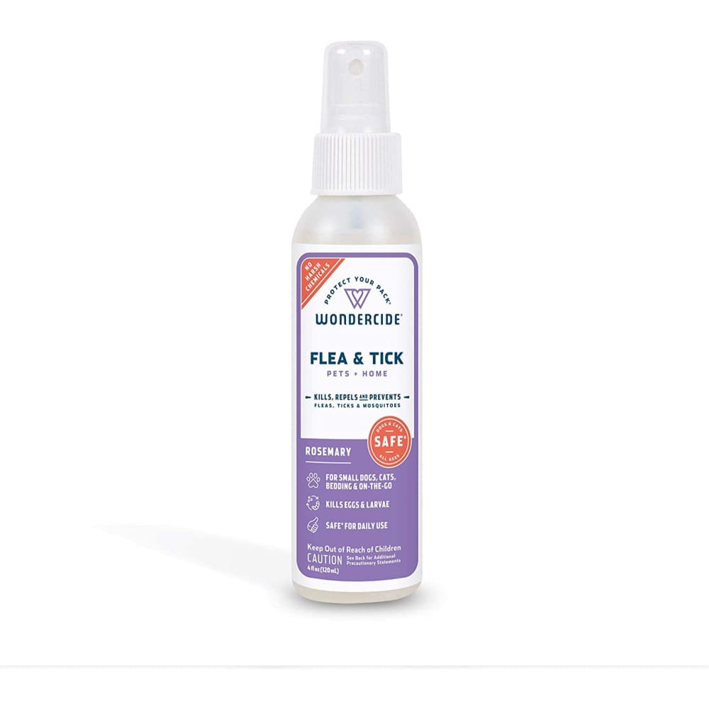 Wondercide Flea Tick and Mosquito Control Spray 4 oz-Rosemary - Pet Supplies - Wondercide