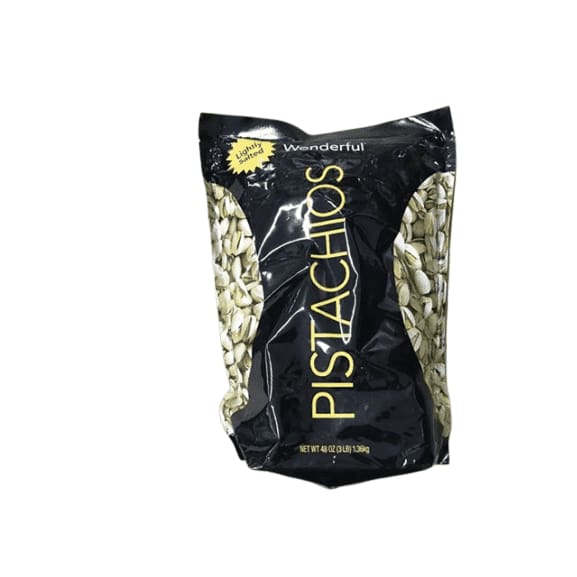 Wonderful Pistachios, Lightly Salted Flavor, 48 Ounce Bag - ShelHealth.Com