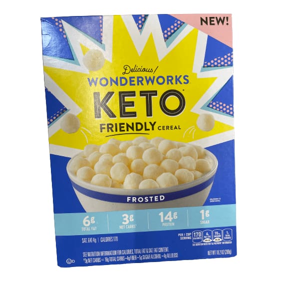 WonderWorks Wonderworks Keto Friendly Cereal, Multiple Choice Flavor, 10.6 oz