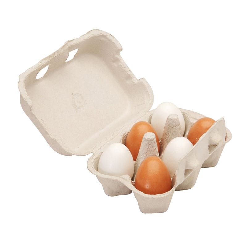 Wooden Eggs (Pack of 6) - Play Food - The Original Toy