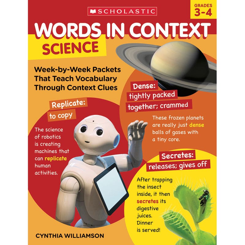 Words In Context Science (Pack of 2) - Activity Books & Kits - Scholastic Teaching Resources