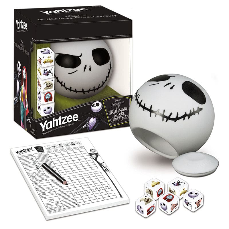Yahtzee Nightmare Before Christmas - Games - Usaopoly Inc