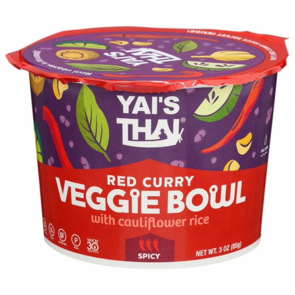 YAIS THAI YAIS THAI Red Curry Veggie Bowl, 3 oz