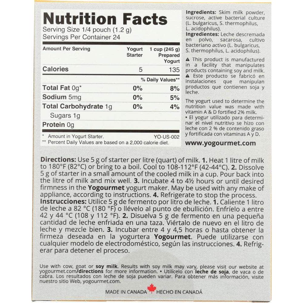 Yogourmet Yogourmet Freeze-Dried Yogurt Starter, 1 oz