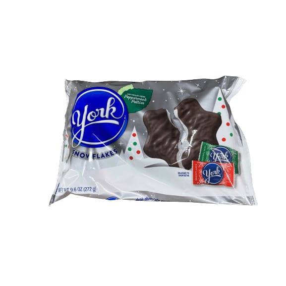 York York Peppermint Snowflakes, 9.6 oz.