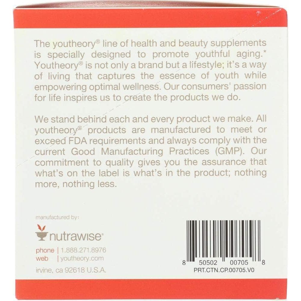 YOUTHEORY Youtheory Collagen Powder Vanilla 21 Packets, 5.7 Oz