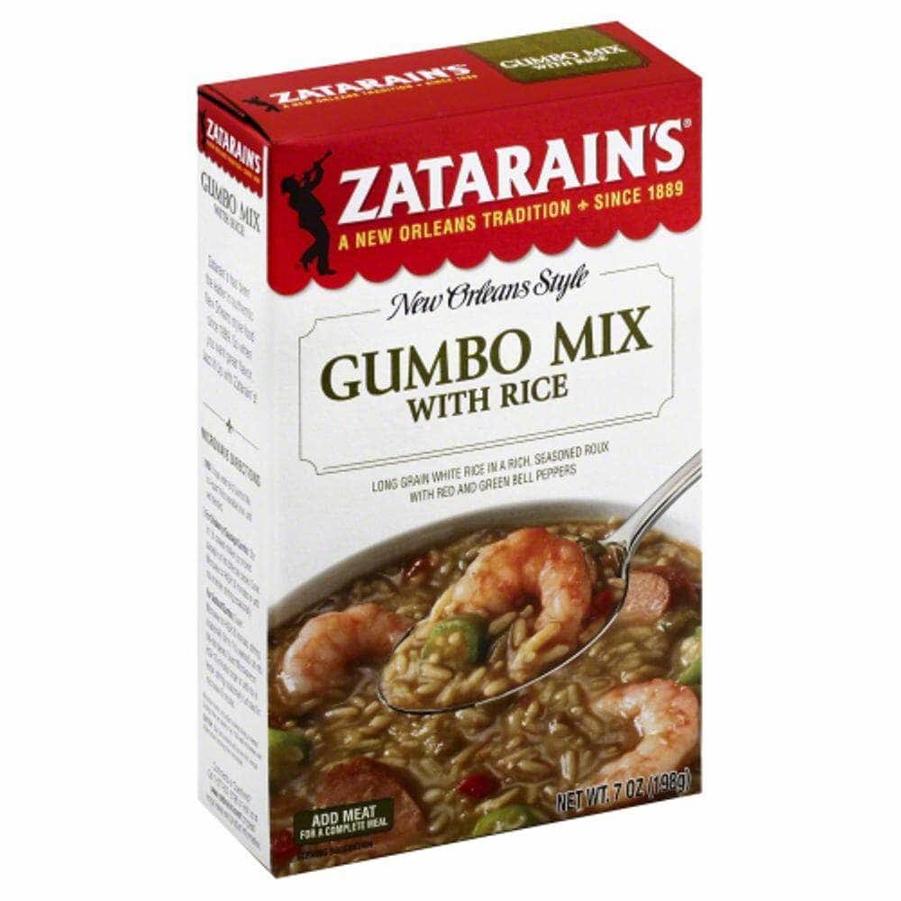 Zatarains Zatarain's New Orleans Style Gumbo Mix With Rice, 7 Oz