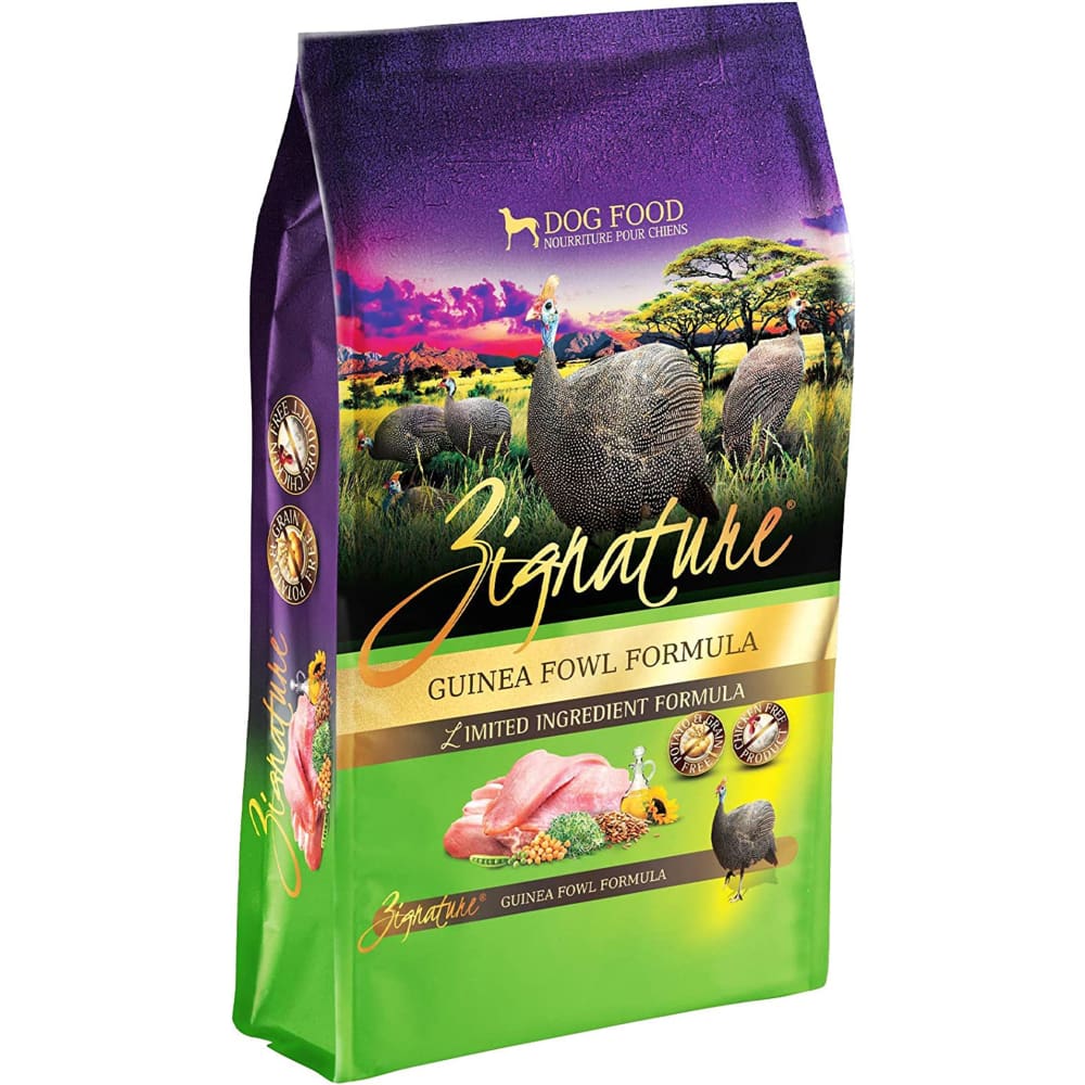Zignature Dog 4lb. Guinea Fowl - Pet Supplies - Zignature