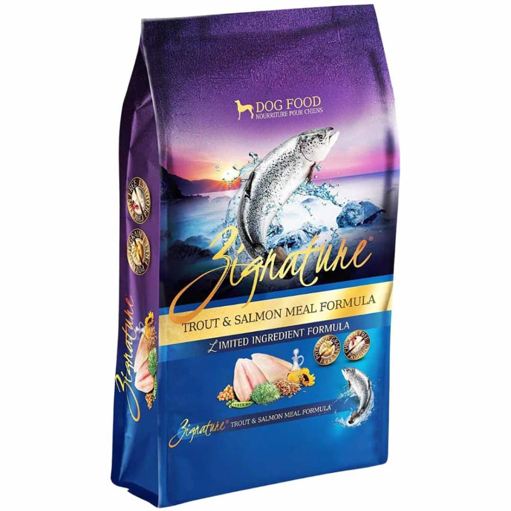 Zignature Dog 4lb. Small Bite Trout Salmon - Pet Supplies - Zignature