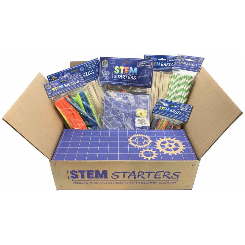 Zip-Line Racer Stem Starter Kit - Blocks & Construction Play - Teacher Created Resources