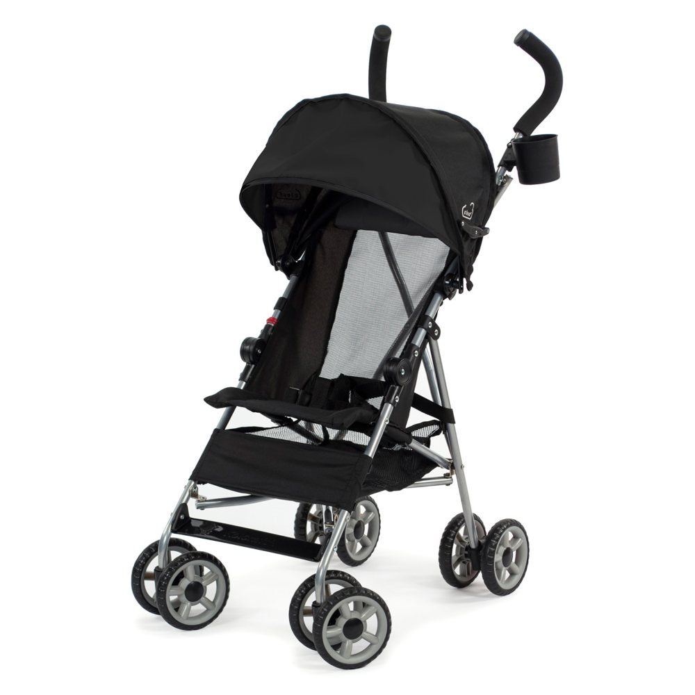 Kolcraft Cloud Umbrella Stroller, Black