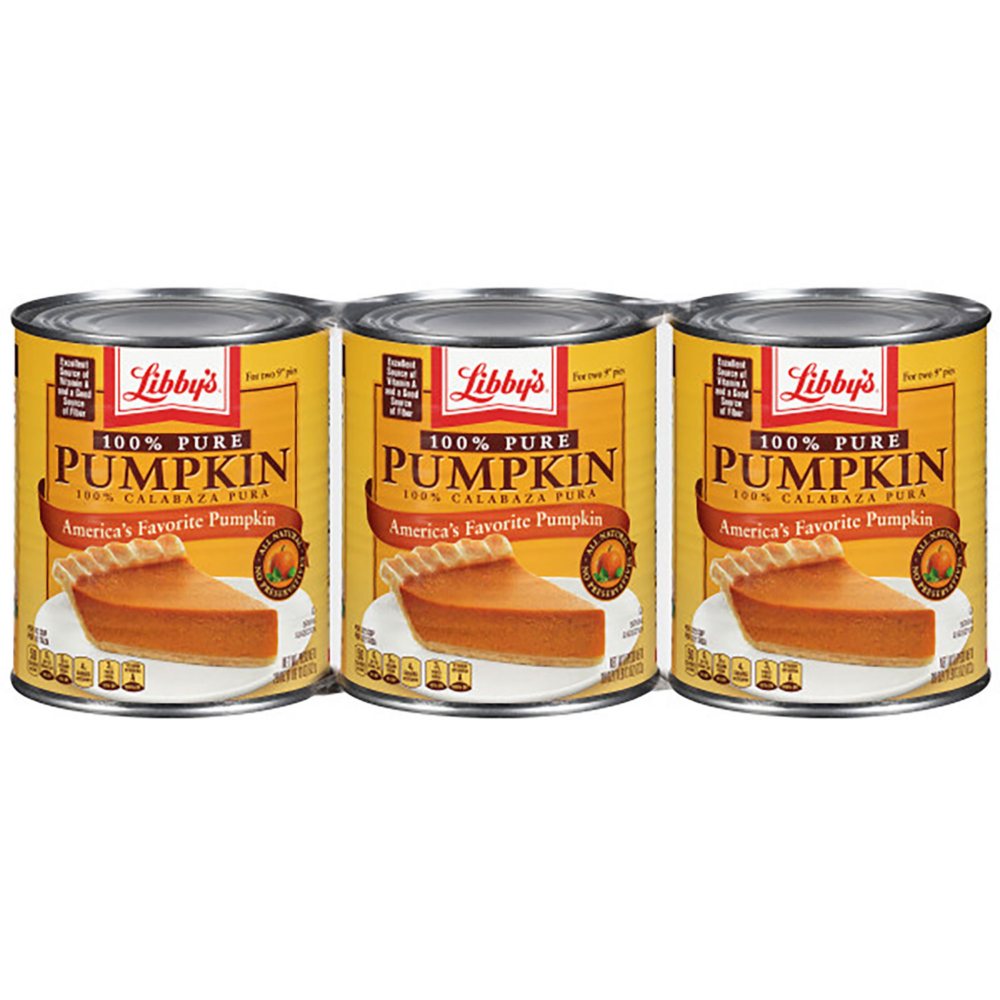 Libby's 100% Pure Pumpkin, 29 oz., 3 pk.