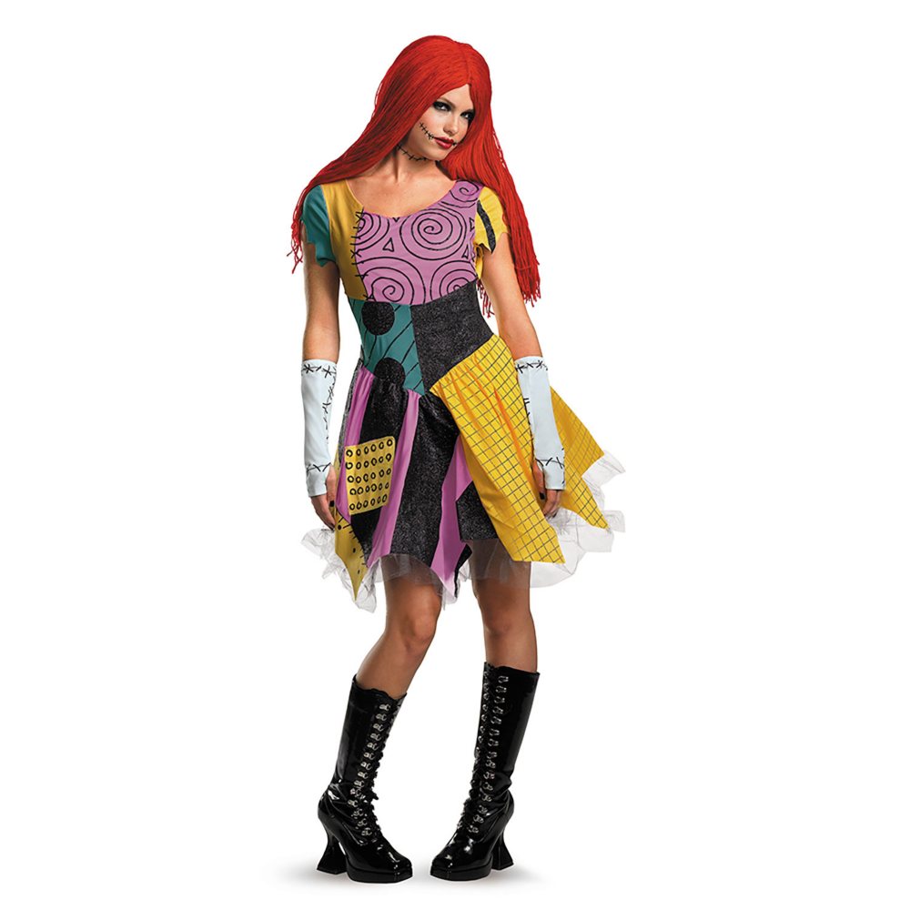 The Nightmare Before Christmas Sally Adult Deluxe Costume