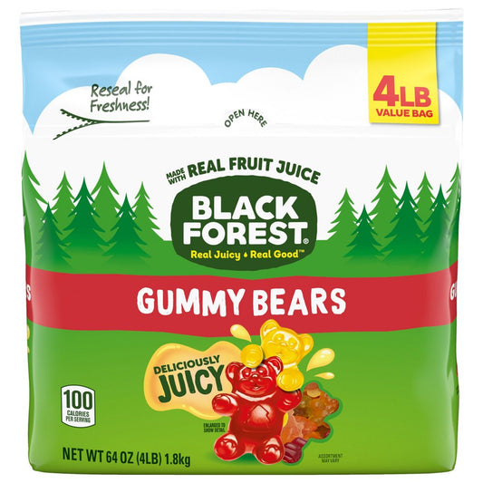 Black Forest Gummy Bears, 4 lbs.