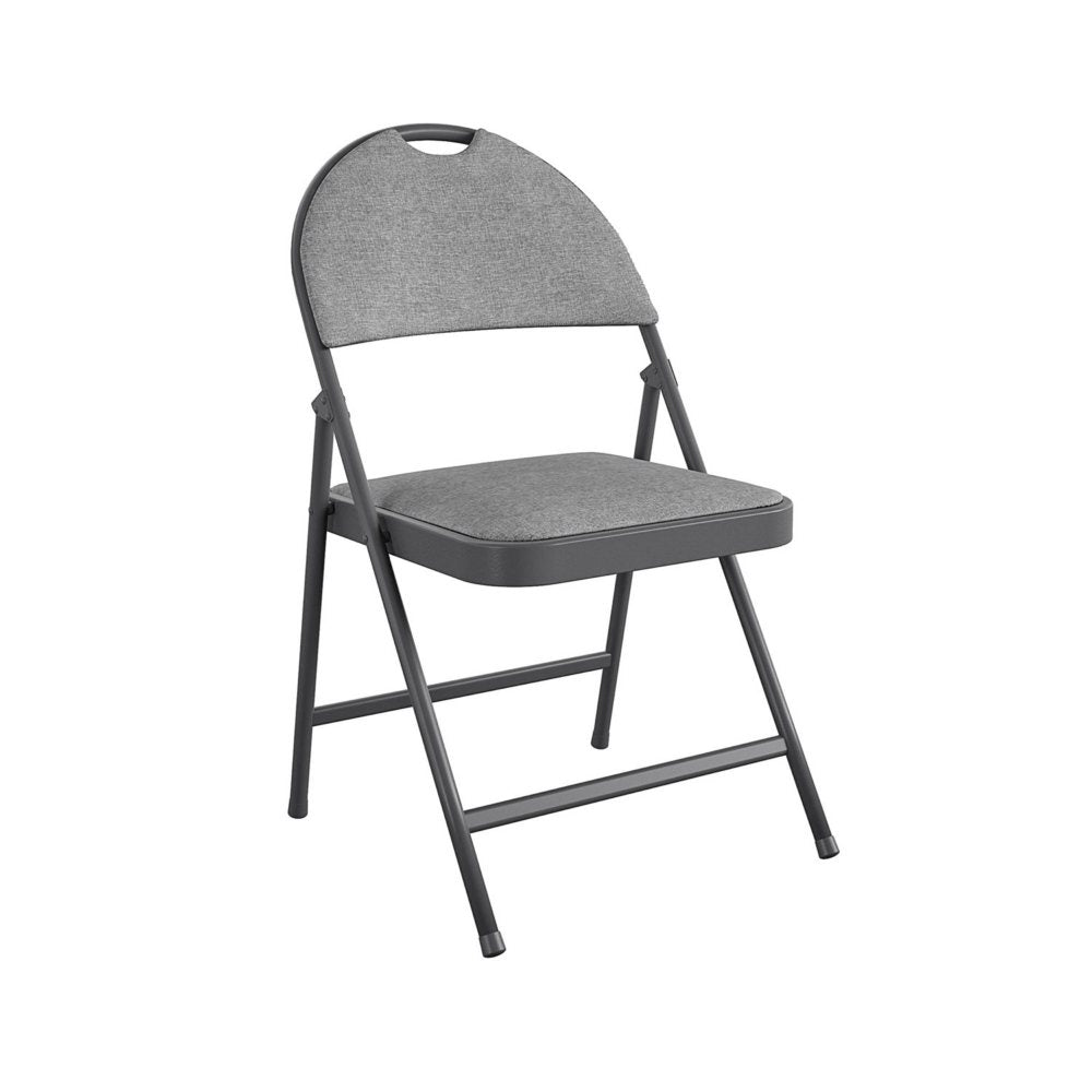 COSCO SmartFold Padded Fabric Folding Chair, Single