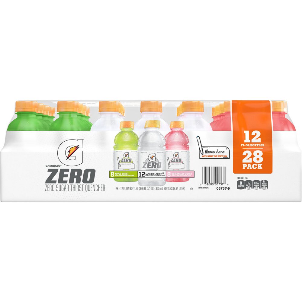 Gatorade G Zero Splash Variety Pack 12 fl. oz., 28 pk.