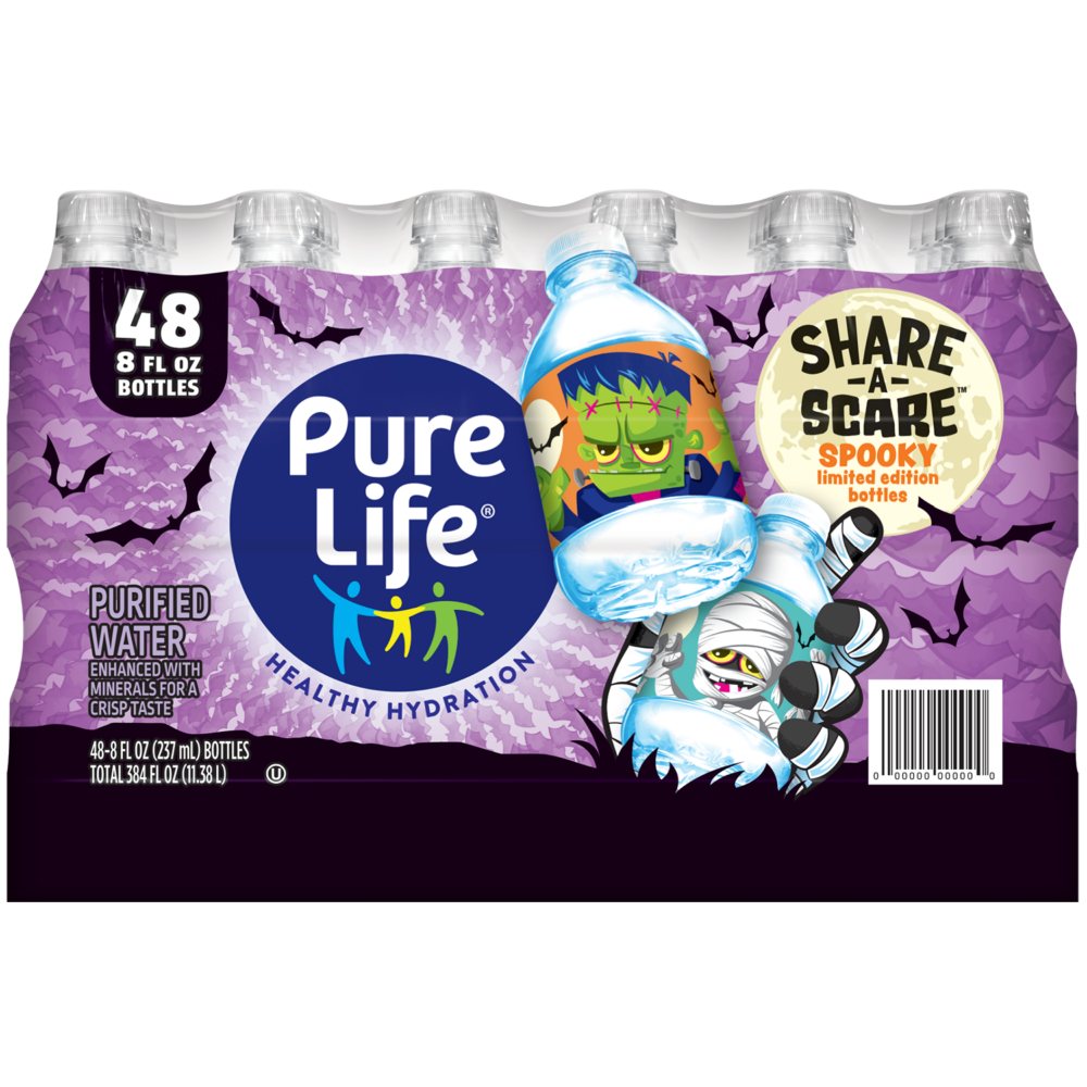 Pure Life Purified Water Share-a-Scare 8 fl. oz., 48 pk.