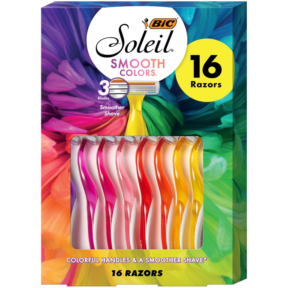 BIC Soleil Color Collection Women's Razors, 16 ct.