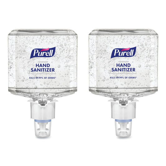 Purell Advanced Gel Hand Sanitizer Refill 1,200 mL, 2 ct.